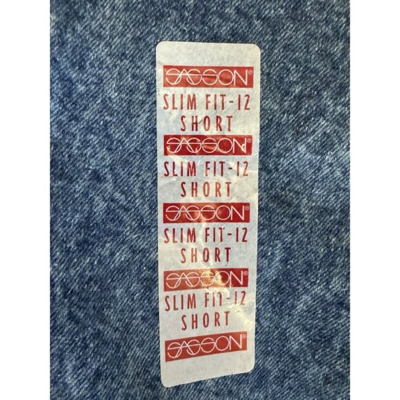 NWT Sasson Vintage Womens High Waisted Acid Wash Denim Jeans 28x29 Mom Stone 12 - Picture 4 of 15